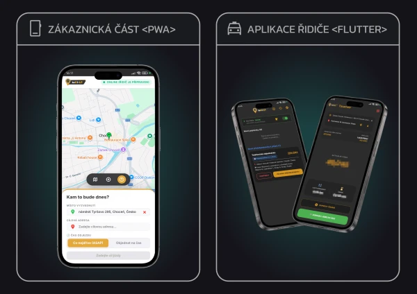 taXi-LP aplikace